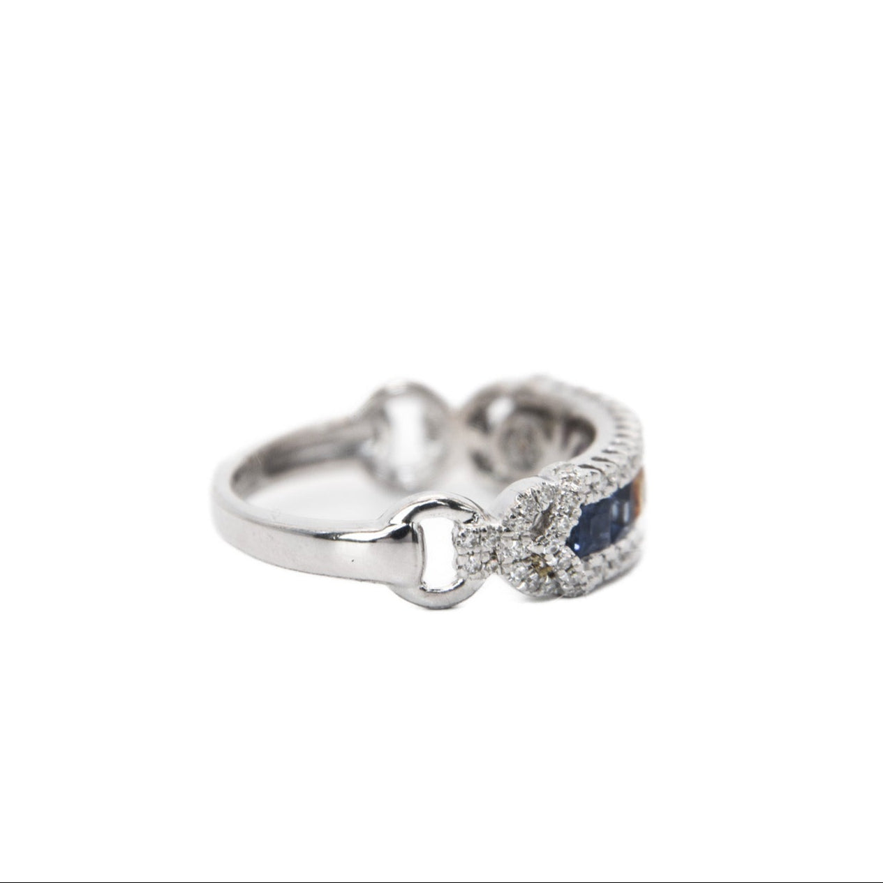 EFFY Sapphire, Ruby & Diamond Ring in 14K White Gold