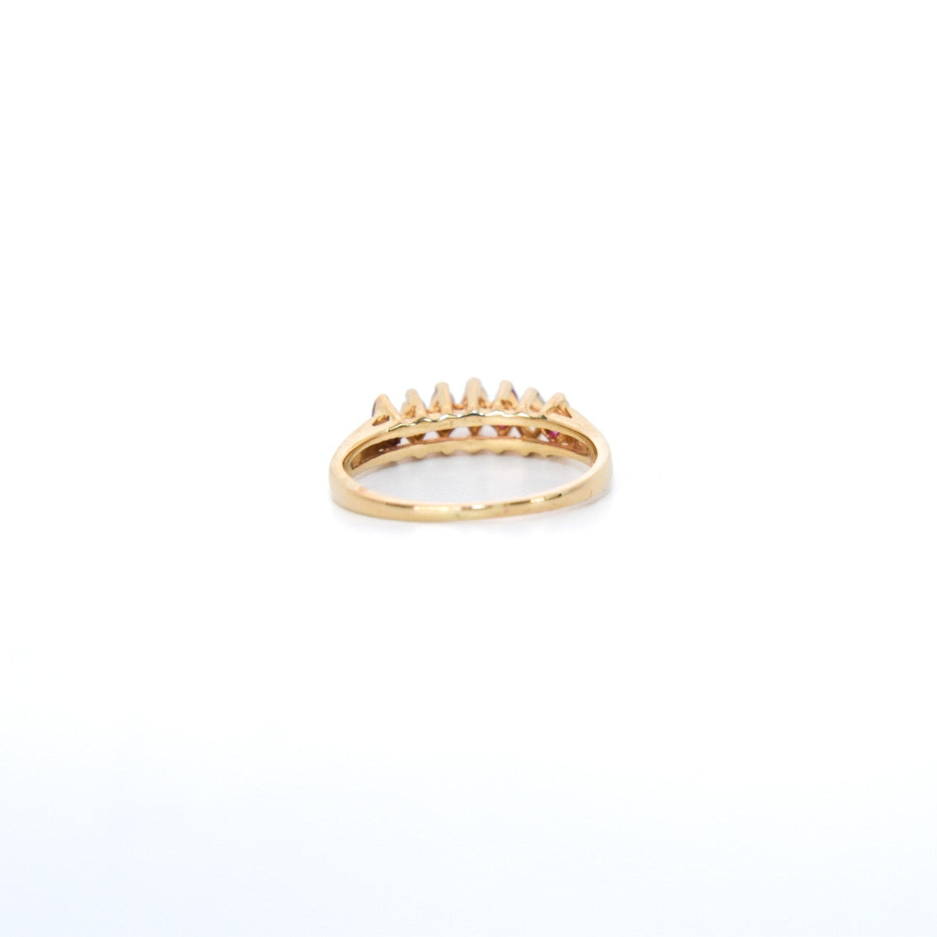 Beautiful 14k Gold Ruby and Diamond Ring