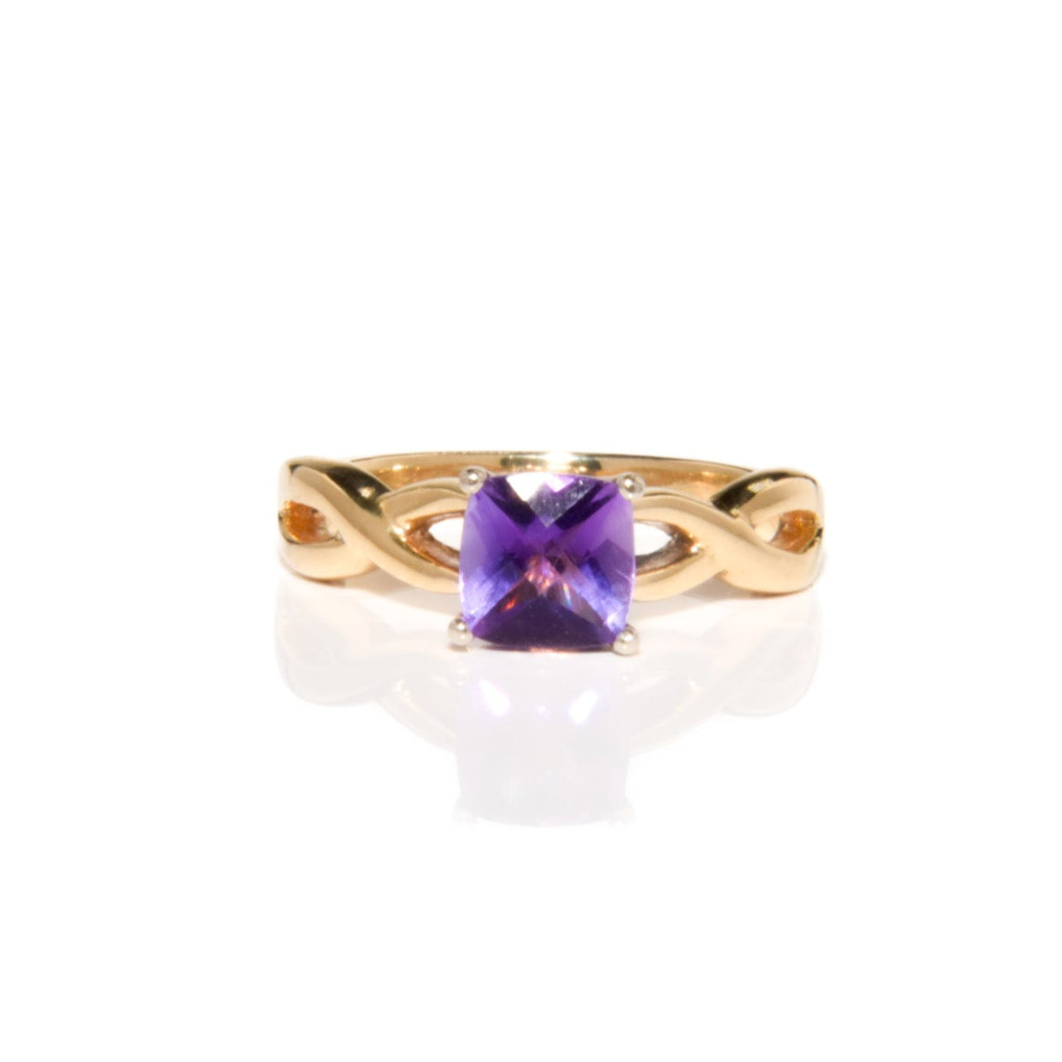 Vintage Amethyst Ring in 14k Gold