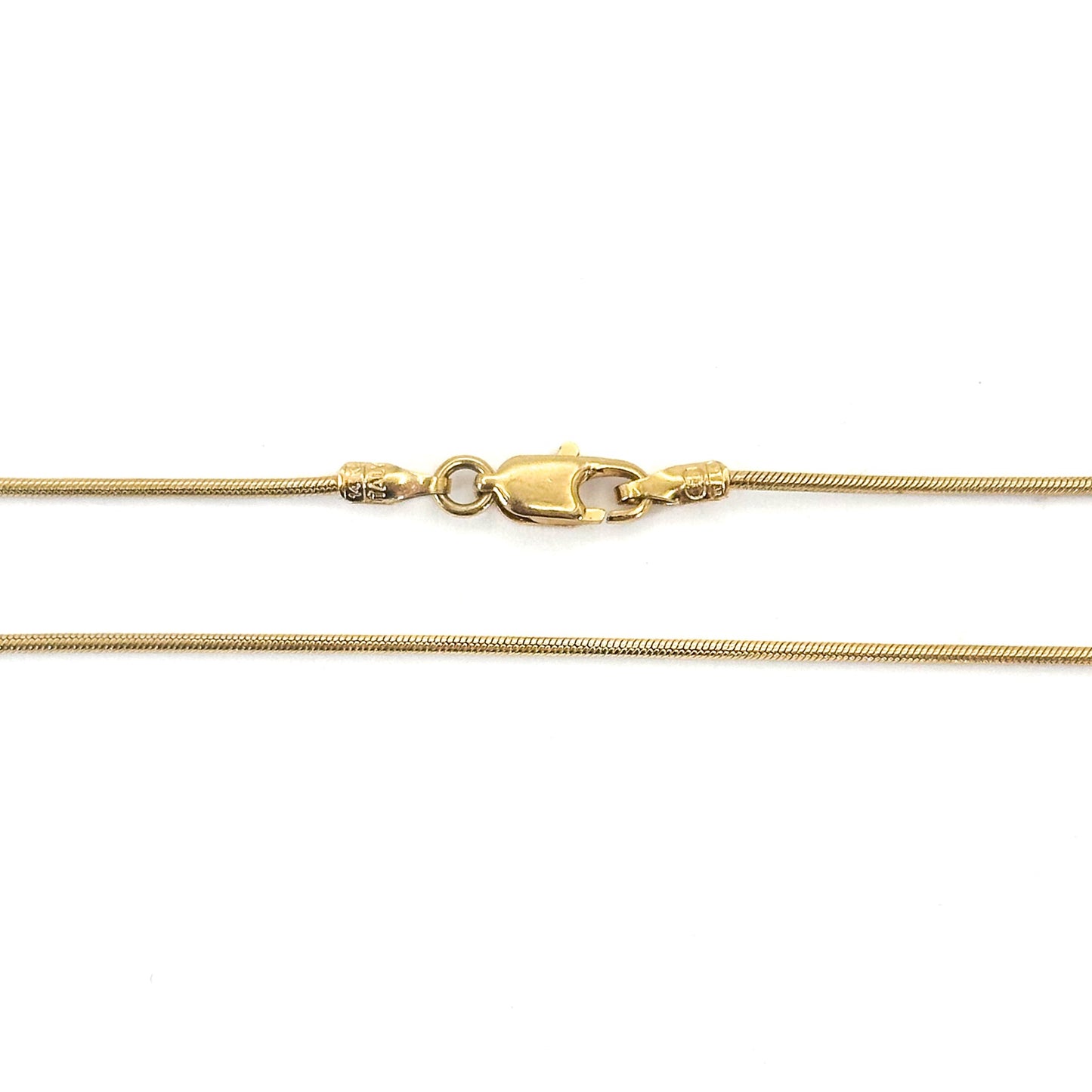 14K Gold Amethyst, Citrine & Blue Topaz Drop Pendant Necklace (Snake Chain Included)