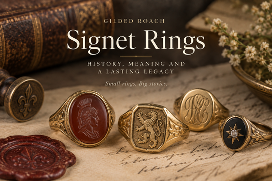 Signet Rings: The Jewelry That Once Spoke for Its Wearer