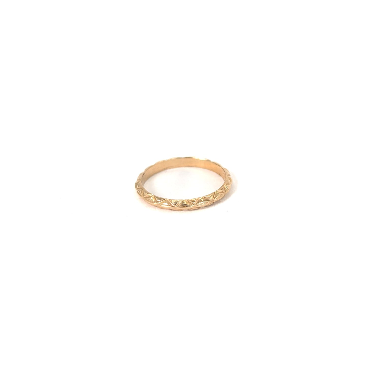 Vintage 10K Gold Baby band Ring / Midi Ring