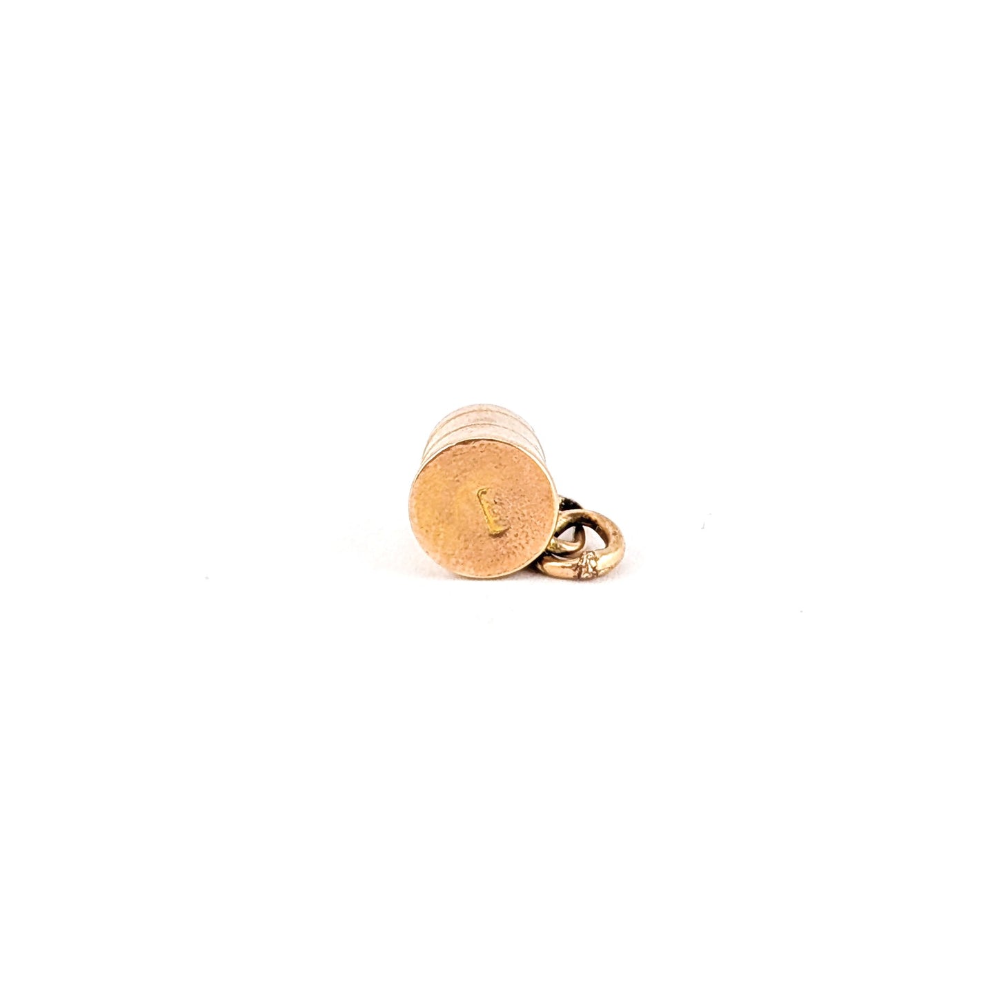 Vintage 9K Gold Cup Charm – 3D Tankard Style Pendant