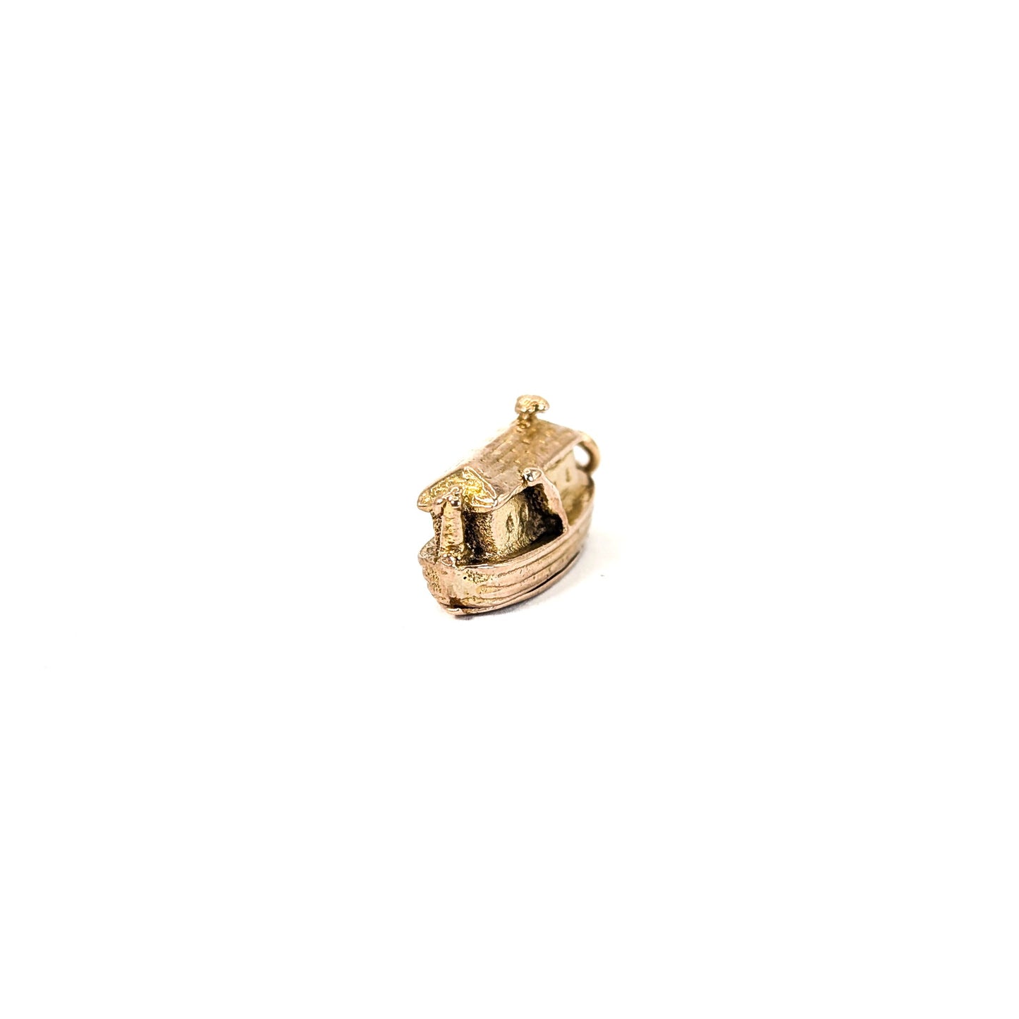 Vintage 9K Gold Noah’s Ark Mechanical Charm