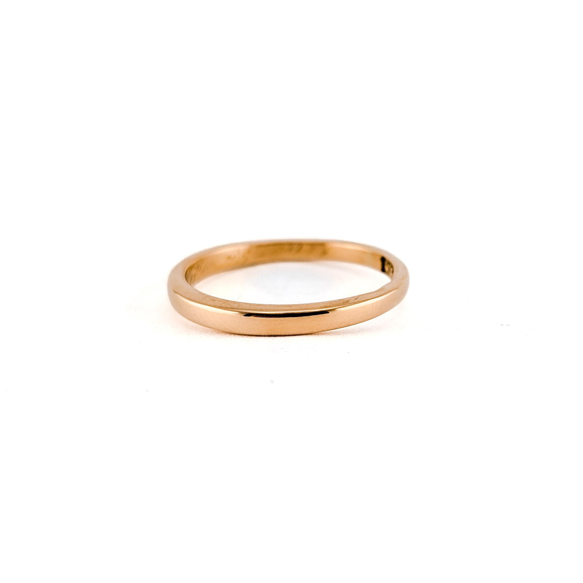 Antique 1913 18K Yellow Gold Wedding Band Ring
