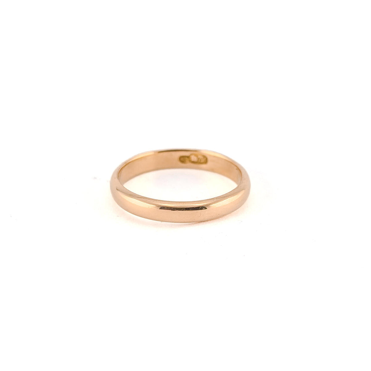 Antique 1928 18K Yellow Gold Wedding Band Ring