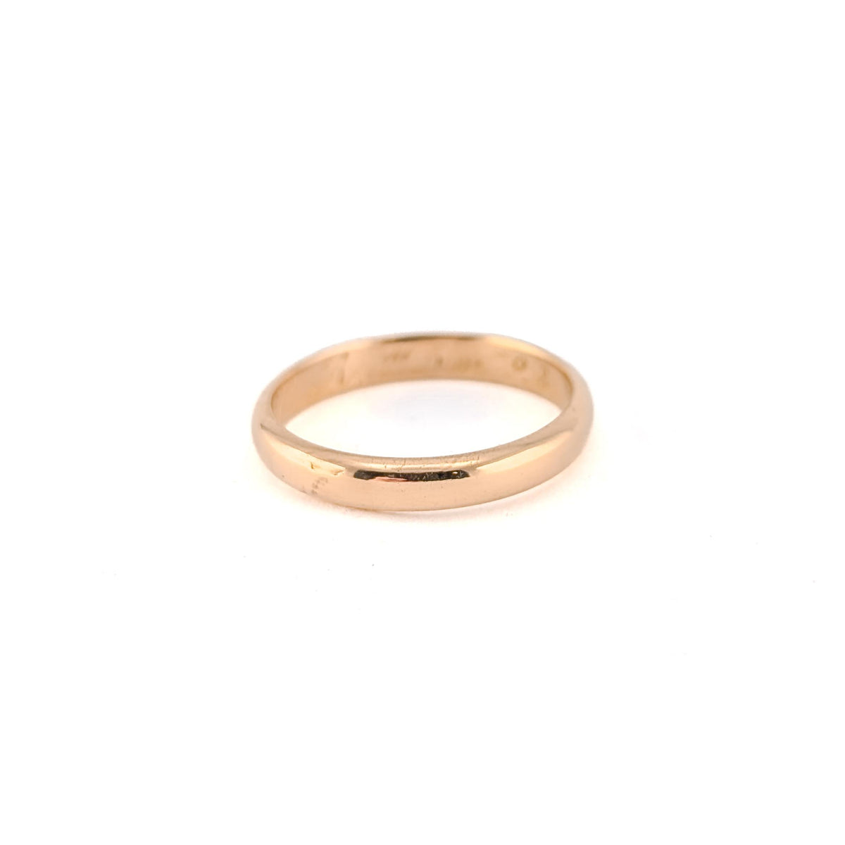 Antique 1928 18K Yellow Gold Wedding Band Ring