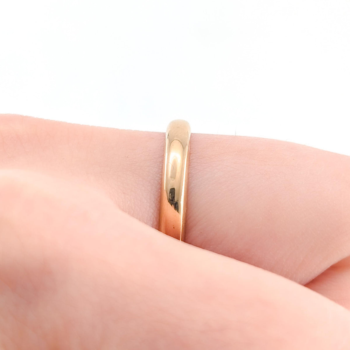 Antique 1928 18K Yellow Gold Wedding Band Ring