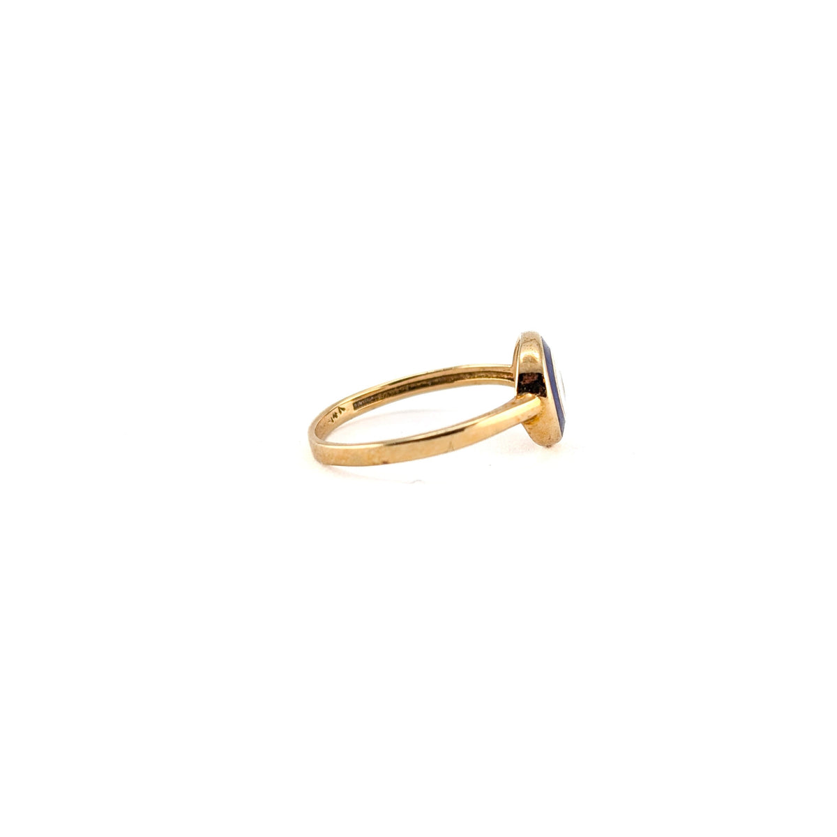 Vintage 14K Gold Evil Eye Ring